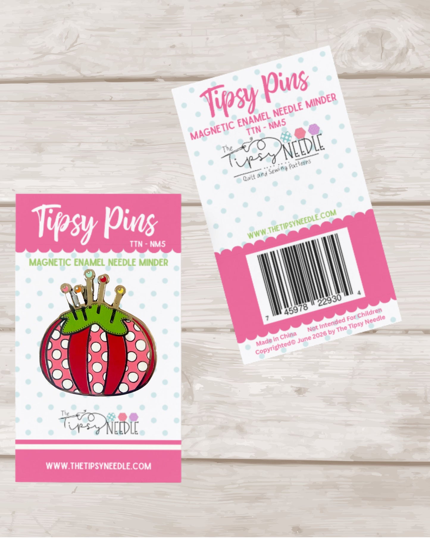 TTN- NM5 Tipsy Pins Needle Minder