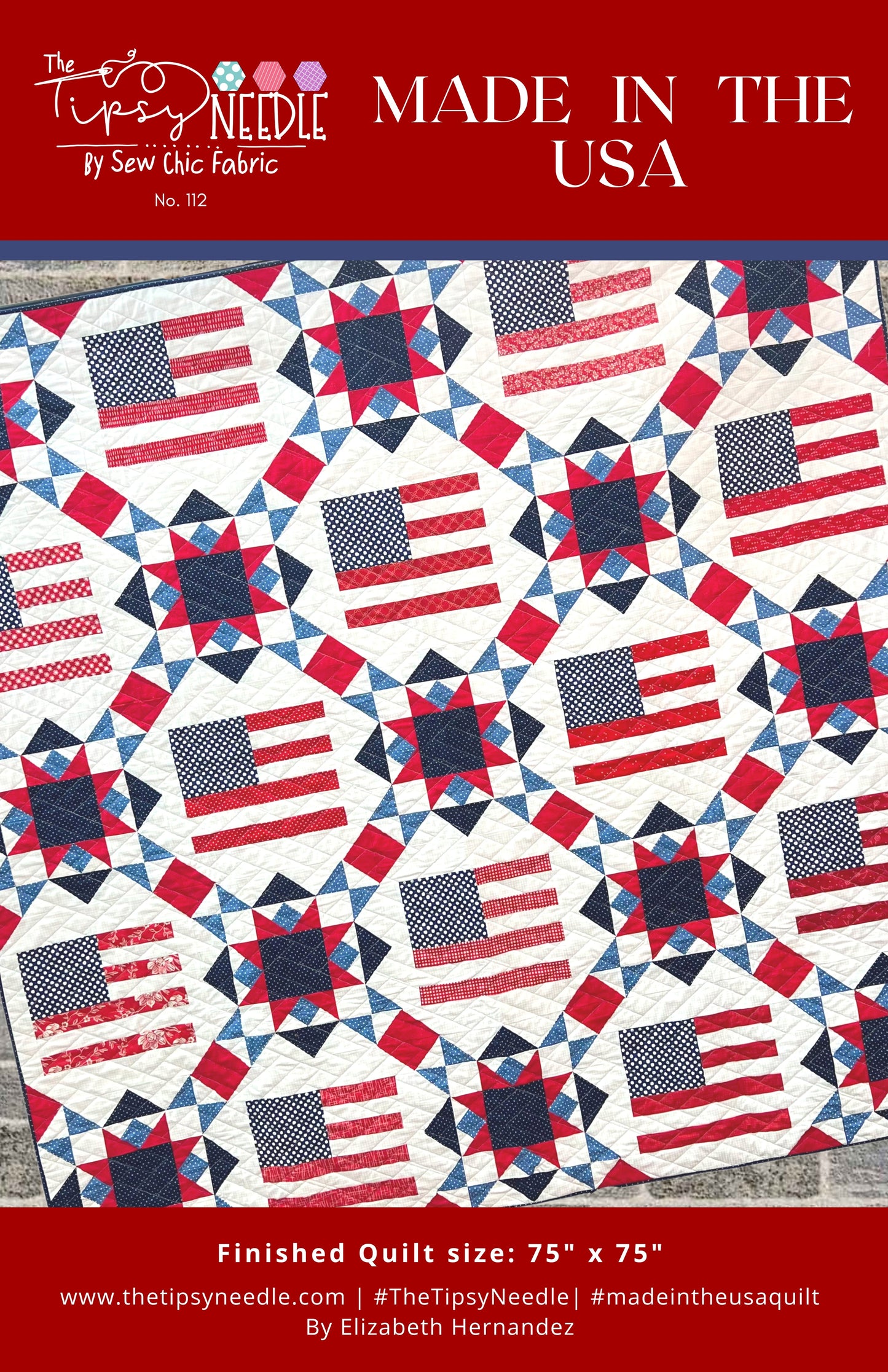 TTN-112 Made In The USA Digital Quilt Pattern