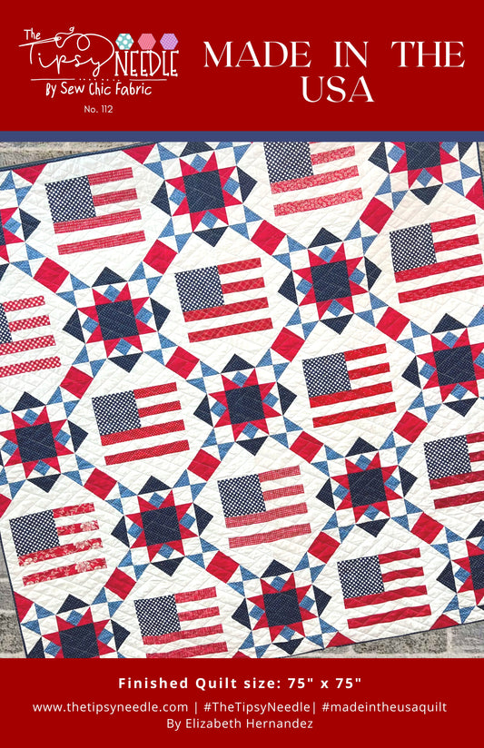 TTN-112 Made In The USA Digital Quilt Pattern
