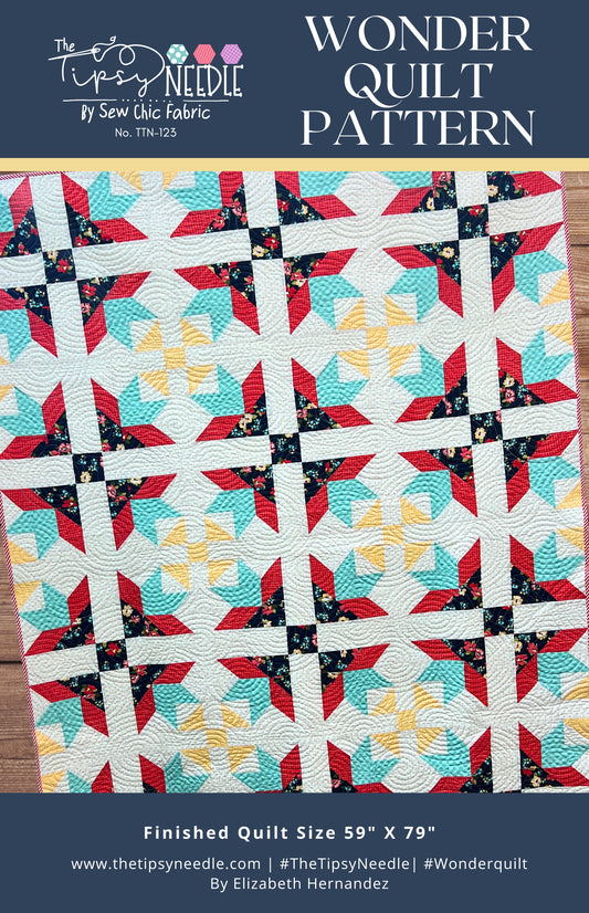 TTN-123 Wonder Quilt Printed Pattern