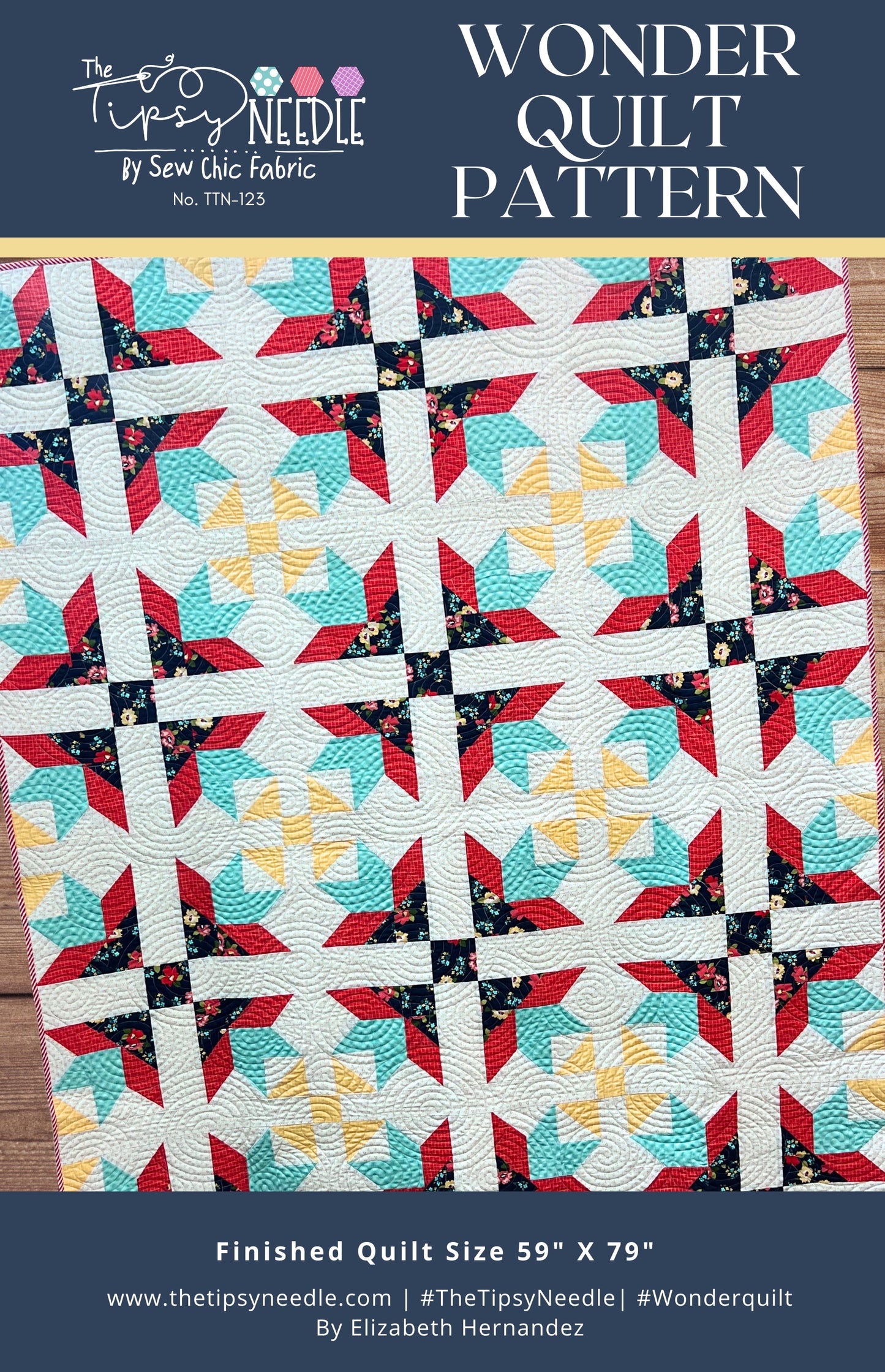 TTN-123 Wonder Quilt PDF Digital Pattern