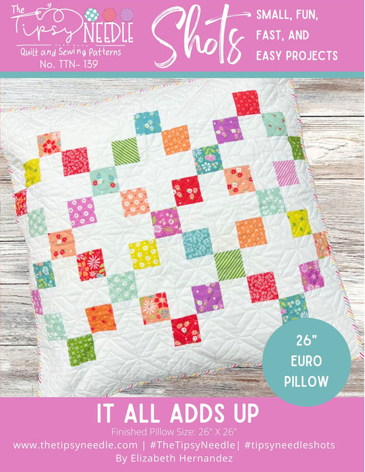 TTN-139 It All Adds Up Shots Printed Pattern