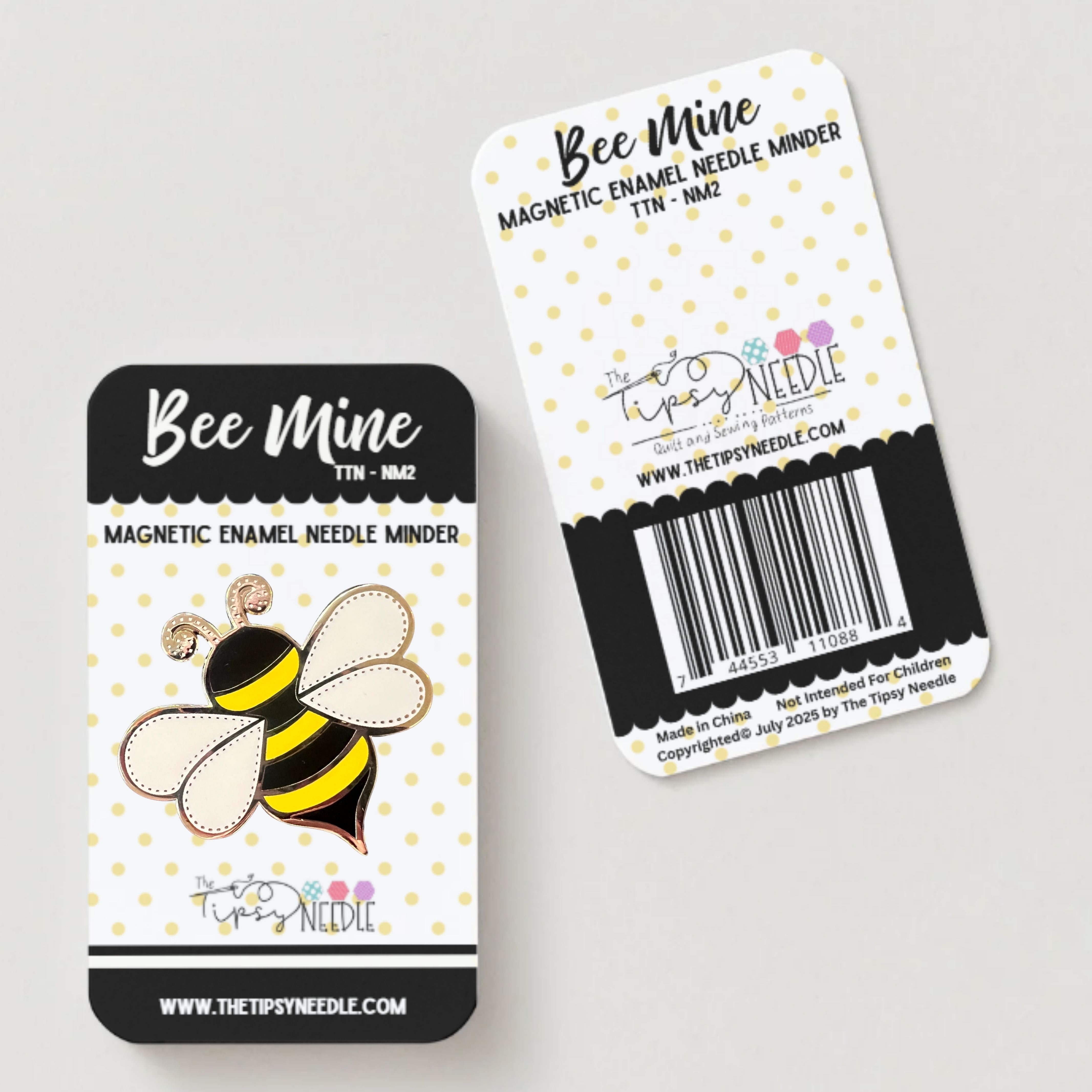 TTN- NM2 Bee Mine Needle Minder – The Tipsy Needle