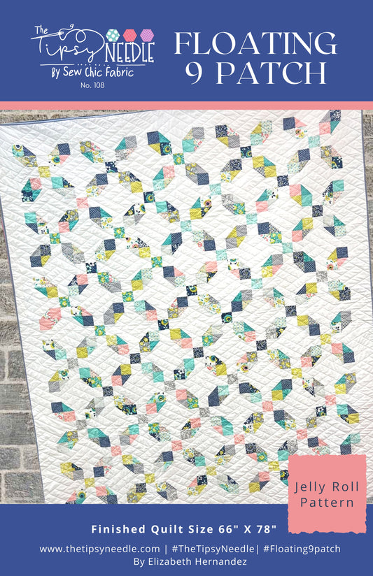 TTN-108 Floating 9 Patch Digital PDF Pattern